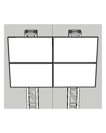 Location, mur d'images, écrans led, avec processeur, location mur led, Marseille Provence