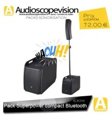 Location Pack Sono sono | Enceinte Line Array Bluetooth à Marseille