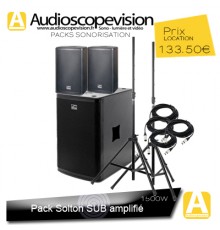 Location Pack son 1500W Rms 3000W Music Marseille