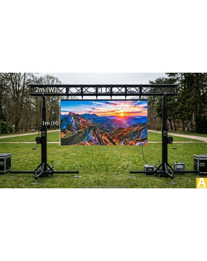 Location ecran geant plein jour écran extérieur, location mur led, ecran geant led outdoor Aubagne Toulon cassis la Ciotat Bando